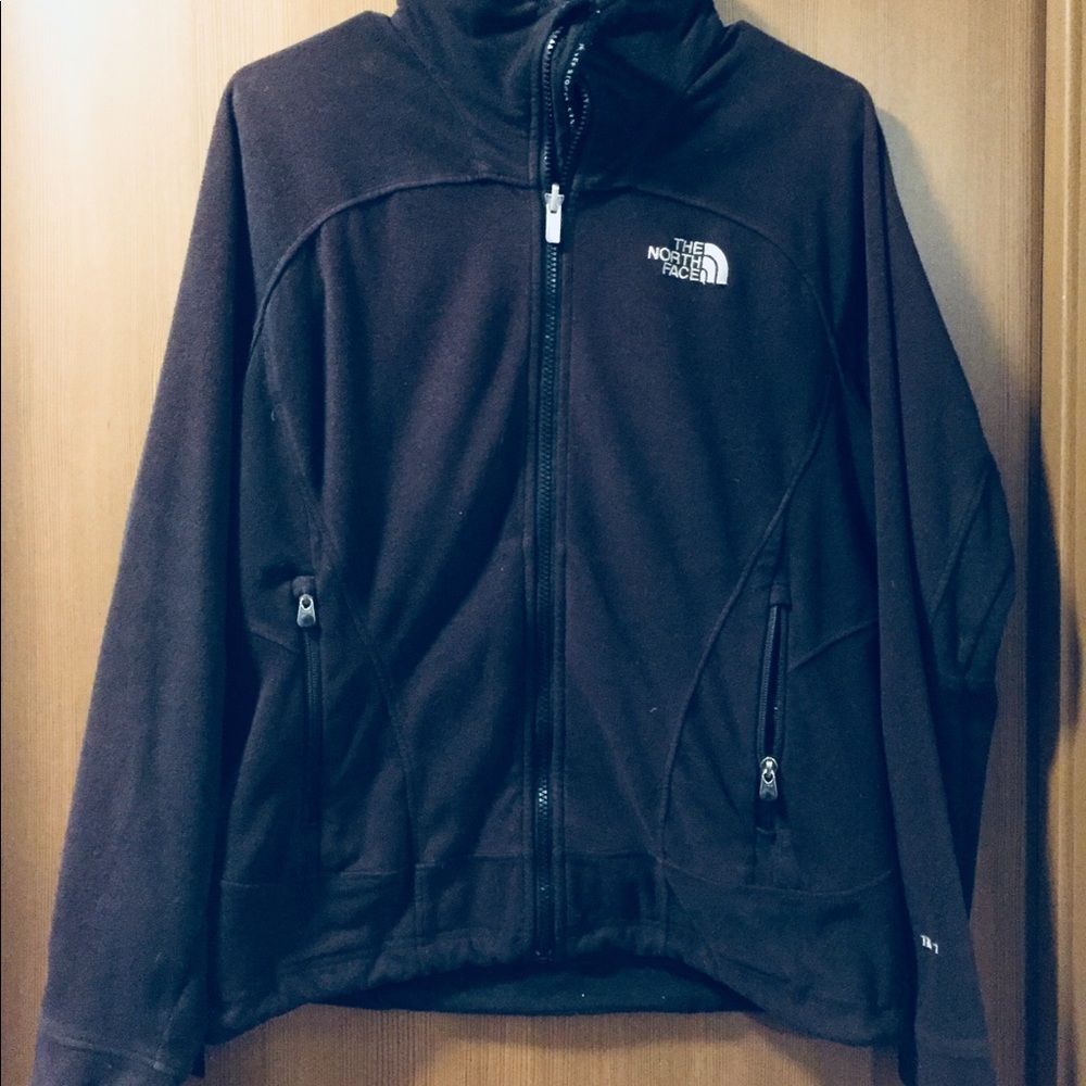 Black Northface Zip Up